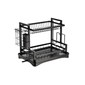 Double Dish Drain Rack